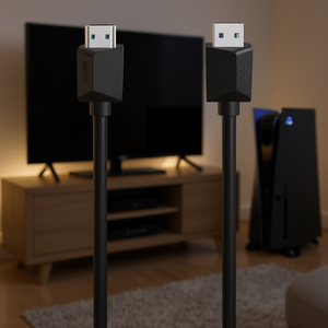 Câble HDMI 4K noir de 3 m avec Ethernet, catégorie audio et vidéo, modèle 00200703 - Product Image 3