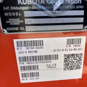 Pour Kubota U35-4 Mini pelle 3ton équipement de Construction sur chenilles avec moteur Changchai HT18 modèle excellent prix - Product Image 4