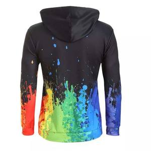 Nuevo personalizado de alta calidad unisex precio barato superventas servicio OEM sublimación impresión básicos Jersey gimnasio desgaste hombre Sudadera con capucha - Product Image 4