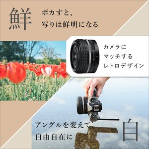 กล้องมิเรอร์เลส DX-Format พร้อมเลนส์รุ่นพิเศษ 28 มม. F/2.8 เซ็นเซอร์ดิจิตอล CMOS ขนาดกะทัดรัด บันทึกวิดีโอ HD สำหรับการถ่ายภาพ - Product Image 4