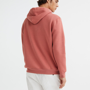 Sweat à capuche surdimensionné pour homme en coton 100% avec doublure en satin de soie, logo personnalisé, manches longues, sweat à capuche d'hiver pour homme - Product Image 2