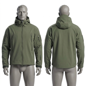 Veste en polaire Sherpa 320 GSM, bleu sarcelle, panneau contrastant, logo brodé personnalisé, vêtements d'extérieur - Product Image 4