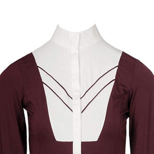 Camisas de manga corta para montar a caballo Diseño OEM Ropa deportiva para montar a caballo Capa base Mostrar camisas Ropa ecuestre Mostrar camisas - Product Image 3