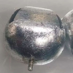 Campanas Redondas Modernas de Hierro de 60 mm, Chapadas en Oro, Técnica de Soldadura de Nueces, Decoración Navideña, Escultura de China - Product Image 1