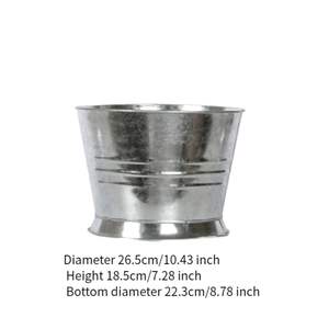 Stainless Steel Ice <b>Bucket</b> Metal Beverage <b>Drink</b> Chiller for Parties Family Gatherings Bar - Product Image 5