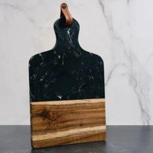 Planche à découper en bois et en marbre élégante et durable fabriquée avec des matériaux de haute qualité pour une fiabilité durable - Product Image 3