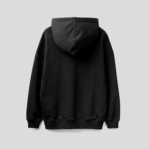 Sudaderas con capucha de gran tamaño para mujer 100% algodón frente manga larga polar pulóver cómodo Casual Top para la temporada de invierno Haus Industries - Product Image 5