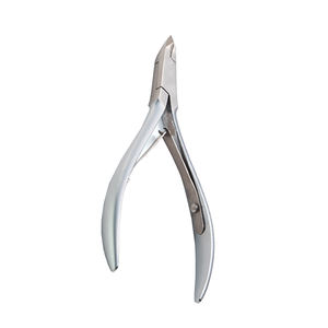 กรรไกรตัดหนังแบบมืออาชีพกรรไกรตัดหนังกำพร้าเหล็กเหล็กปลายแหลมมาก7มม. เครื่องมือทำเล็บเท้าทำเล็บมือเล็บเท้า - Product Image 6