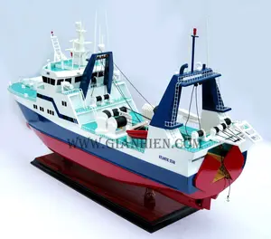 El fabricante de Gia Nhien aprueba el diseño personalizado MOQ bajo Atlantic Star MODELO DE MADERA BARCO-MODELO DE BARCO DE MADERA DE ALTA CALIDAD - Product Image 1