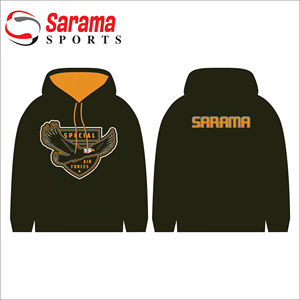 Sudaderas con capucha en relieve personalizadas unisex, conjunto de sudaderas y Sudadera con capucha 100% algodón impermeable con logotipo bordado - Product Image 1