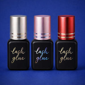 กาวต่อขนตาแบบมืออาชีพสำหรับแบรนด์ส่วนตัว แห้งภายใน 1-1.5 วินาที บรรจุภัณฑ์แบบกำหนดเอง ติดทนนาน คุณภาพพรีเมียม - Product Image 1