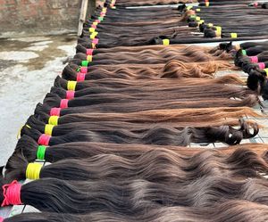 Cabello Humano Remy Natural Ondulado Indio Virgen Profesional de 30 Pulgadas de Alta Calidad con Doble Trama a Máquina para Salones y Estilistas - Product Image 2