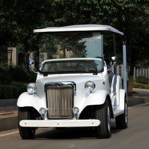Coche <span class=keywords><strong>el</strong></span>éctrico clásico de nueva energía global, carrito de golf de 6 plazas con batería de 48V, motor de 5KW, vehículo <span class=keywords><strong>el</strong></span>éctrico respetuoso con <span class=keywords><strong>el</strong></span> medio ambiente - Product Image 2