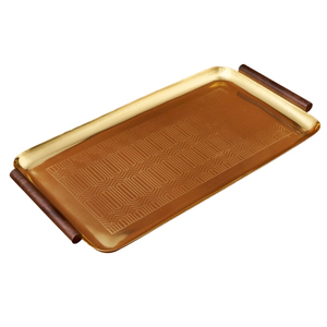 ถาดเก็บของสไตล์โมเดิร์นหรูหราถาดตกแต่งบ้านดีไซน์ไม่เหมือนใครถาดจุ่มชิป N แบบแฟนซีเทคนิคงานฝีมือที่ปลอดภัย - Product Image 4