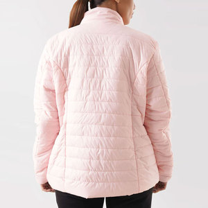 Veste polaire pour femmes de haute qualité personnalisable conception OEM cuir de mouton tricoté traitement vêtements d'extérieur d'hiver capuche vente en gros - Product Image 2