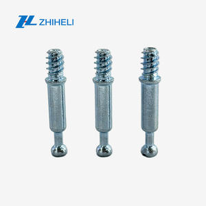 3 в 1, комплект соединительных разъемов для мебели, 15 мм, стальной эксцентричный, высококачественный 33 мм встроенный стержень для деревянной мебели - Product Image 2