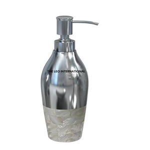 Distributeur de savon liquide de concepteur unique en métal de qualité luxueuse d'approvisionnement direct d'usine brillant poli dans le prix concurrentiel - Product Image 1