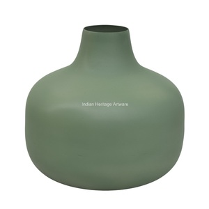 แจกันเหล็กลายชายฝั่งทะเลดีไซน์ทันสมัย IHA24015ตกแต่งโต๊ะด้วยกระถางต้นไม้สำหรับงานแต่งงาน - Product Image 1