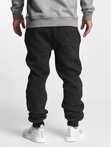 Custom Unisex Joggers Sweatpants Solid Track Puff Print Stacked <b>Shorts</b> Casual Sweat Pants with Drawstring Men Women-Wholesale - Product Image 2