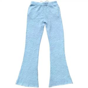 Pantalon de survêtement évasé coupe-vent en mohair coupe régulière pantalon plat à motif droit imprimé léger de style punjabi - Product Image 4