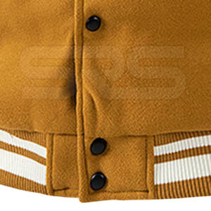 Ropa de moda superventas, chaqueta Letterman, nuevo estilo, chaqueta de invierno Letterman a prueba de viento para hombre - Product Image 6