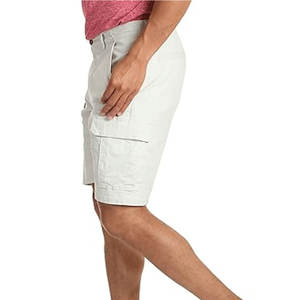 Pantalones Cortos Casuales de Mezclilla de Corte Recto Clásico para Hombre, Color Azul Índigo, Estilo Informal, Tela de Algodón, para Uso Diario en Verano - Product Image 4