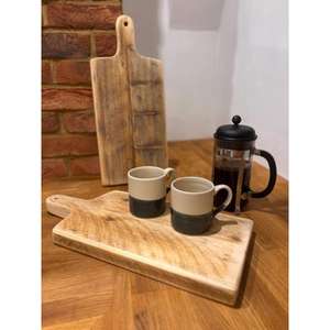 Planche à découper en bois extra large pour découper et préparer les aliments dans les cuisines familiales occupées - Product Image 2