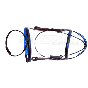 Brida de caballo de diseño de cuero duradero con riendas hechas para equitación profesional hecha en Pakistán Brida de caballo - Product Image 2