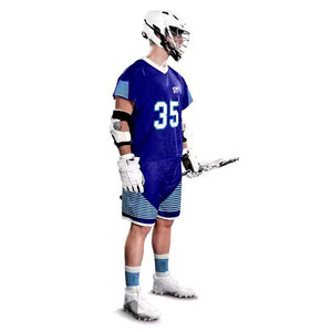 Équipement d'entraînement et de match de haute qualité pour le lacrosse, uniforme léger et flexible pour une mobilité accrue des joueurs - Product Image 5