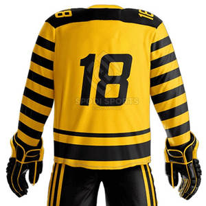 Uniforme de hockey sobre hielo de talla grande para adultos Diseño más popular con su propio logotipo - Product Image 4