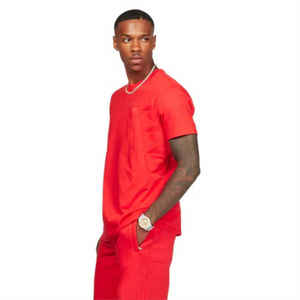 Nuevo conjunto de 2 piezas de verano 2025 de alta calidad, conjuntos de pantalones cortos informales para hombre, camiseta de manga corta, pantalones cortos, conjuntos cortos de verano para hombre sólidos - Product Image 3