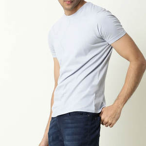 T-shirt en coton pour hommes Logo personnalisé OEM Séchage rapide Respirant Léger Fitness Sports Gym Team Outdoor Casual Unisex Apparel - Product Image 4