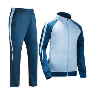 Nuevo Conjunto Deportivo de Invierno para Hombre, Dos Piezas, Chándal para Correr, Talla Grande, Reversible, de Forro Polar Ecológico - Product Image 1