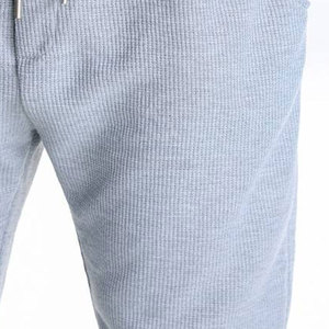 Pantalones apilados al por mayor pantalones de chándal apilados inferiores con bolsillos laterales pantalones apilados para hombre con logotipo personalizado - Product Image 4