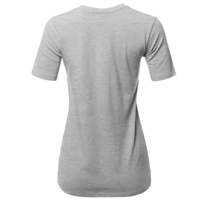 Camiseta estampada para mujer/camisetas de moda para mujer/ropa informal de alta calidad para mujer Camisetas De Color sólido para mujer - Product Image 6