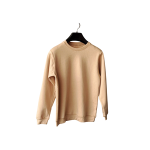 Sweat-shirt beige pour homme, confortable, décontracté, manches longues, tendance, unisexe, sweat-shirt de qualité supérieure, doux, vêtements d'hiver confortables - Product Image 1