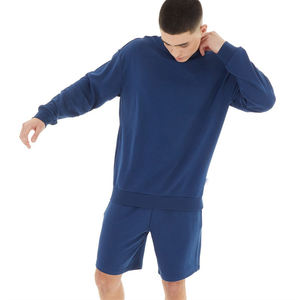 Ensemble short et sweat-shirt d'été pour homme, respirant, décontracté, tenue de sport, fabrication sur mesure, étiquette privée, fabricant d'usine - Product Image 3