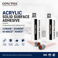 Colle acrylique pure bicomposante 50 ml pour surfaces solides et collage de carreaux