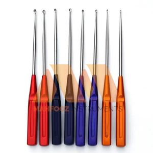 Curetas Cervicales Óseas, Instrumentos Quirúrgicos de Ortopedia de Columna Vertebral, Instrumentos Ortopédicos - Product Image 6