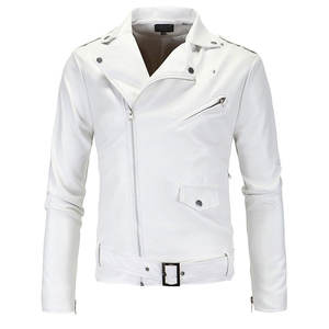 Veste d'hiver en cuir véritable de qualité supérieure, coupe-vent, respirante, doublure douce et confortable, parfaite pour le streetwear décontracté et tendance - Product Image 1