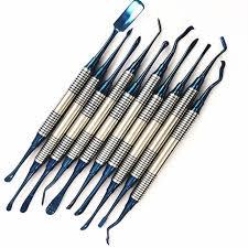 Conjunto de periostio, Instrumentos dentales de dentista, conjunto de elevador de periostio Molt, conjunto dental de titanio, instrumentos quirúrgicos - Product Image 4