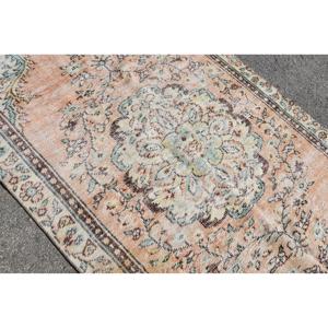 พรมขนาด 4.9x8.8 ฟุต, พรมตุรกีโบราณ, พรมขนสัตว์สีเบจไล่เฉด - Product Image 5