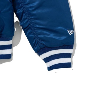 Vestes universitaires en satin bleu royal, vestes de baseball brodées sur mesure, vestes letterman en coton 2020 - Product Image 4