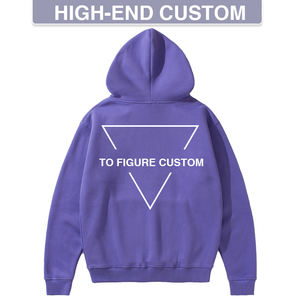 Sweat à capuche surdimensionné vierge en polaire de haute qualité Sweats à capuche et sweat-shirts unisexes personnalisés grande taille pour hommes - Product Image 5