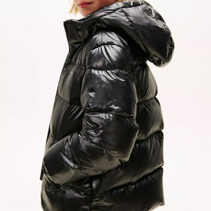 Blousons matelassés chauds et confortables pour filles, vêtements décontractés pour l'extérieur, prix bas, tenues tendance, respirants, coupe ample, couleur unie - Product Image 4