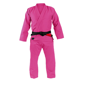 Conjuntos de uniformes de Jiu Jitsu de manga larga de algodón éxito de ventas servicio OEM logotipo frontal elástico ligero transpirable artes marciales al por mayor - Product Image 2