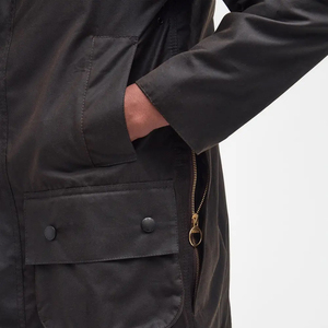 Chaqueta Parka de Caza para Hombre con Acabado Impermeable de Lona Encerada de Algodón, Chaquetas de Trabajo Transpirables 100% Algodón para Hombre - Product Image 6