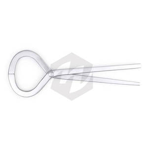 Testeur de sabots 13 pouces, outil équin en acier inoxydable, modèle amélioré, instrument vétérinaire pour l'examen professionnel des sabots - Product Image 3