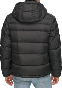 Nuevo ajuste acogedor personalizado para la máxima comodidad Chaqueta acolchada con cremallera acolchada con capucha Elegante con un bolsillo frontal de diseño único - Product Image 3