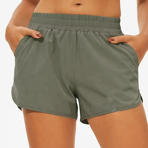 Shorts Deportivos para Mujer, Colección Fresca, Tela Ligera de Alto Rendimiento, Diseño de Cintura Ajustada, Ropa de Entrenamiento, Marca Privada - Product Image 1